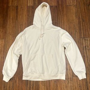 Forever 21 off white hooded sweatshirt